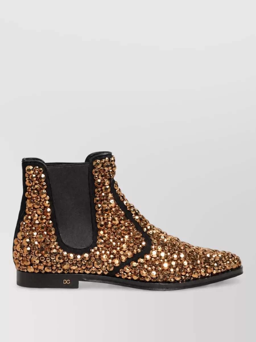 Dolce&Gabbana Leather Chelsea Boots
