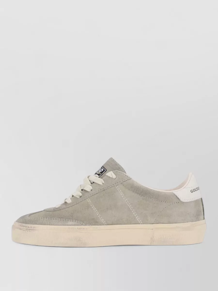 Golden Goose Leather Low Top Lace-Up Sneakers
