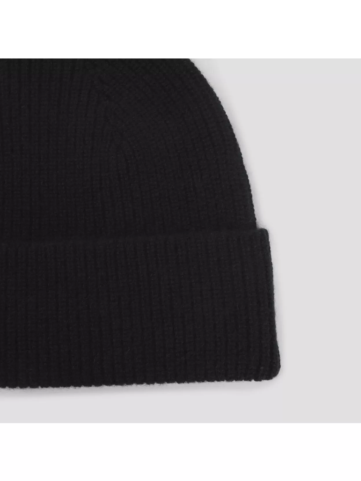 Zegna Cashmere Beanie Featuring Folded Cuff
