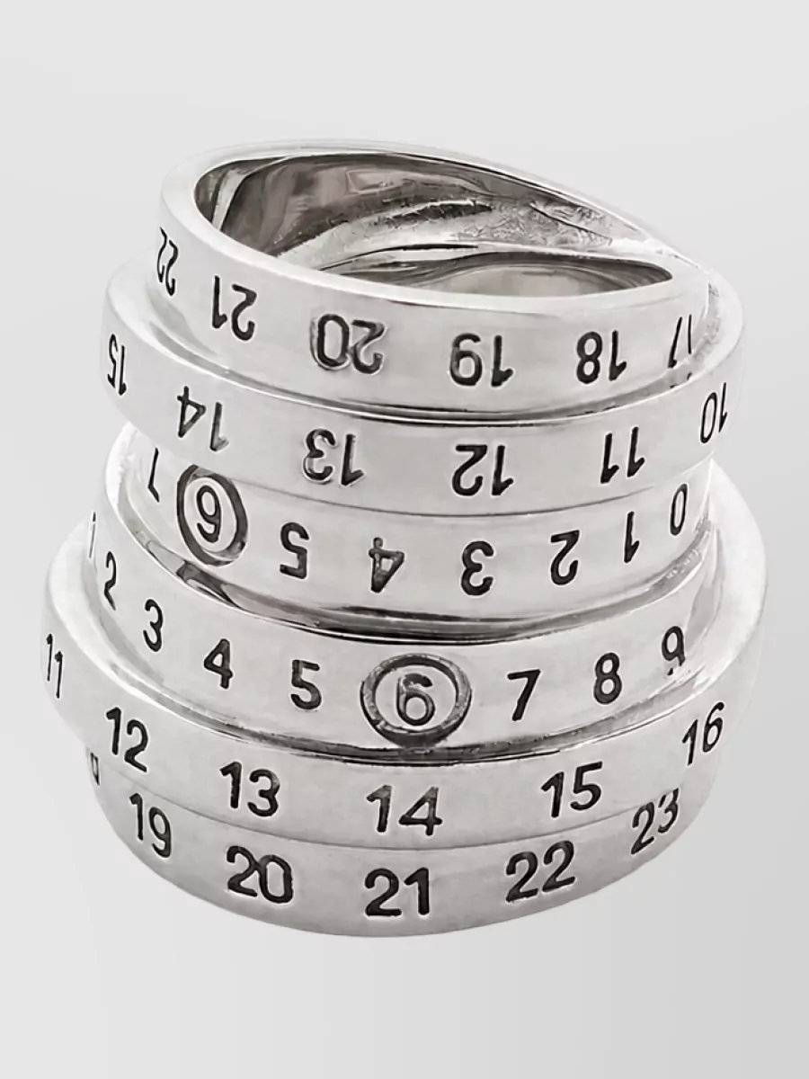 Mm6 Maison Margiela Brass Ring