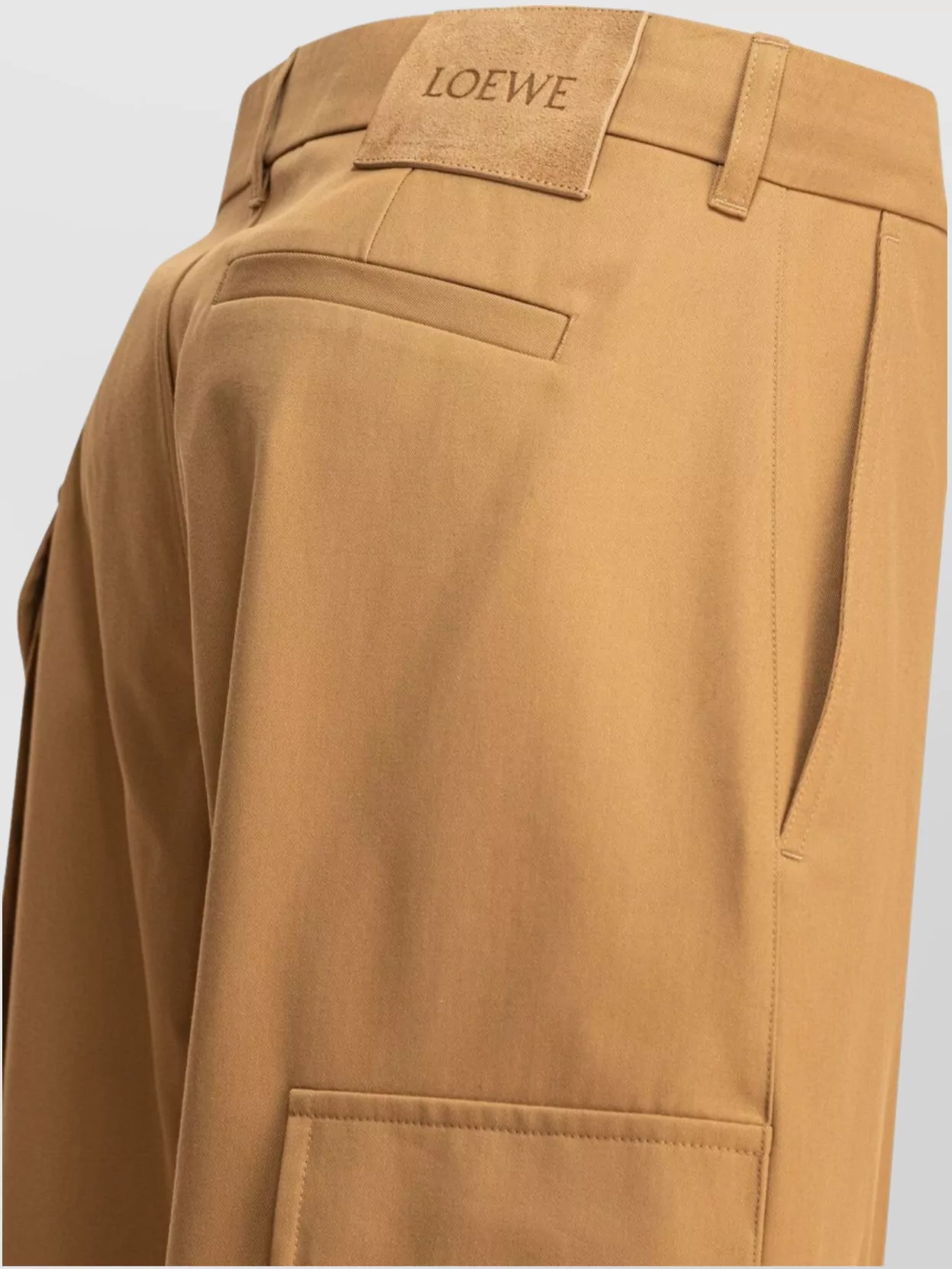 Loewe Cargo Trousers Made From Cotton And Silk