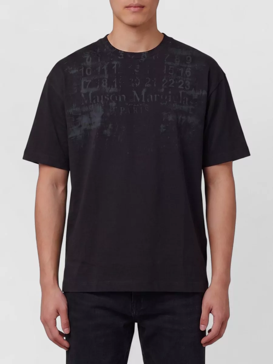 Maison Margiela Cotton oversized printed t-shirt