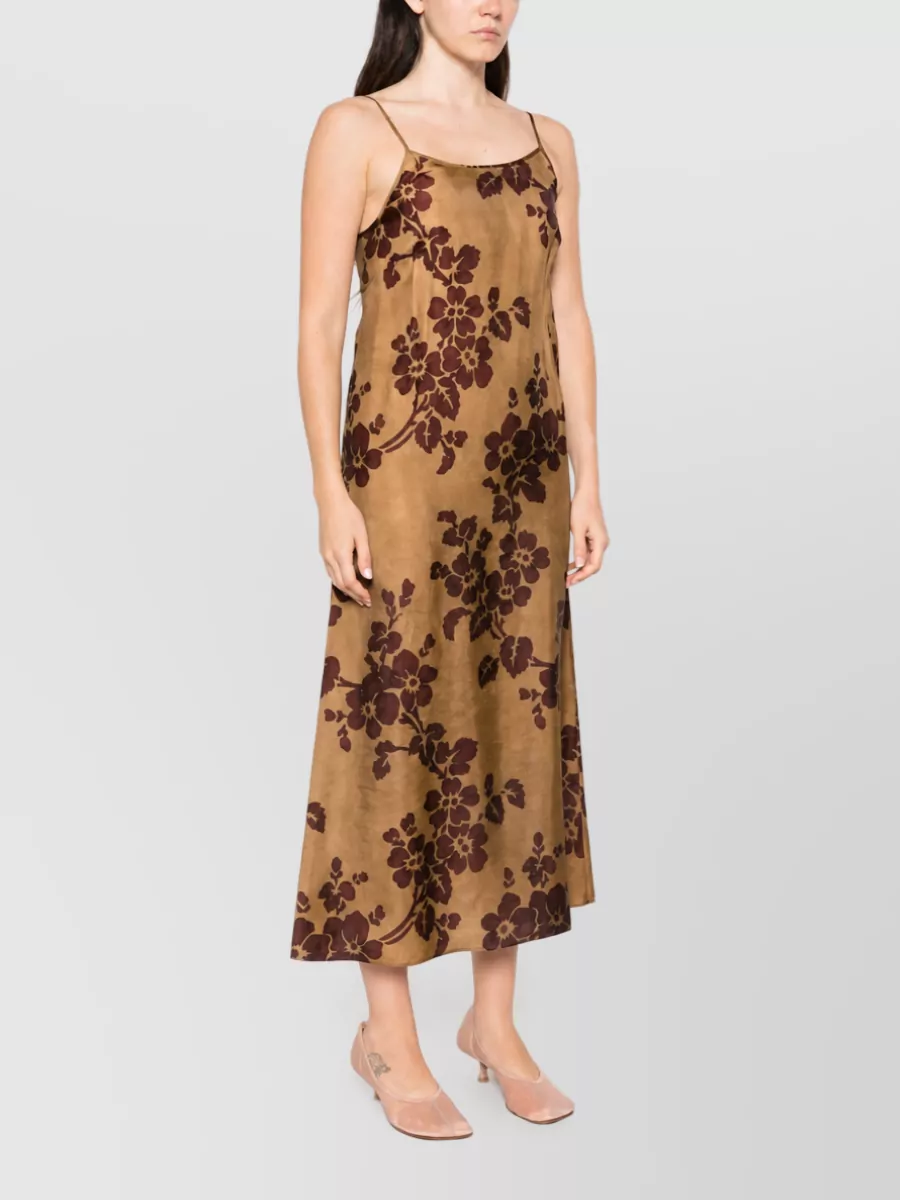 Uma Wang Printed Midi Dress