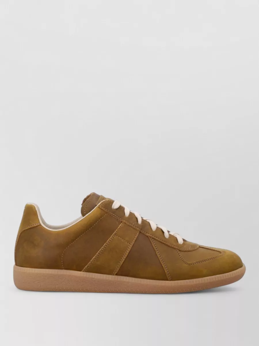 Maison Margiela Leather Best Quality Lace-Up Shoes