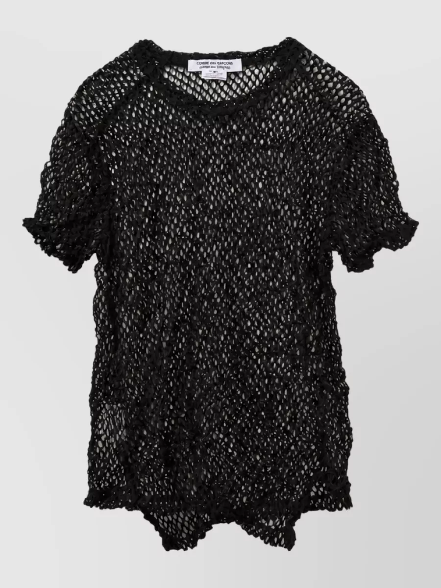 Comme des Garçons open-knit bodysuit