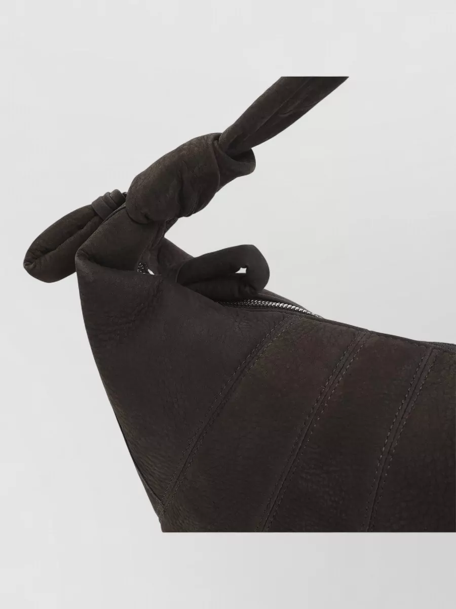 Lemaire Leather Croissant Clutch Bag