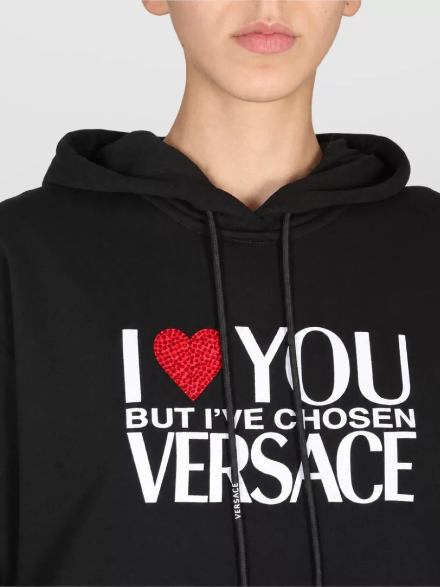 Versace Logo Hoodie