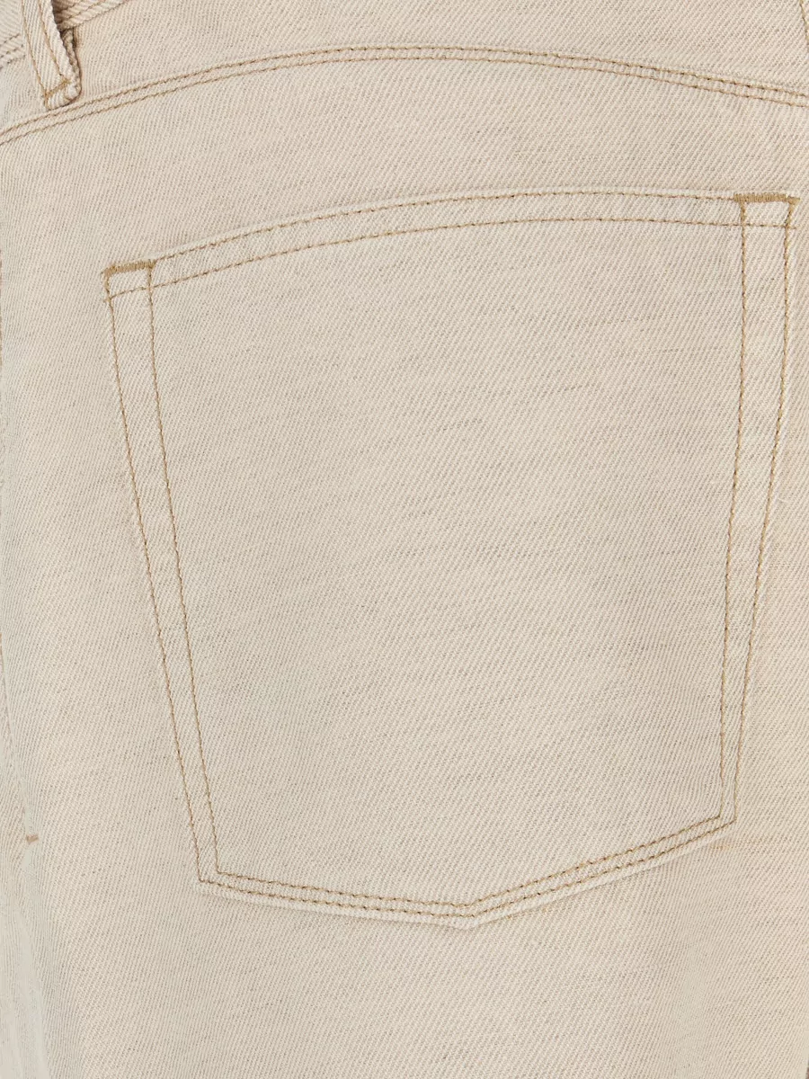 Fendi Denim Regular-Fit Wide-Leg Jeans