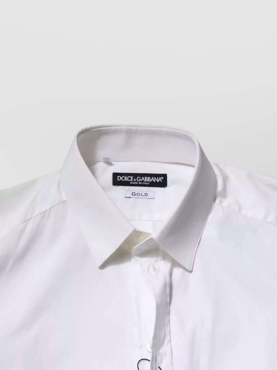 Dolce&Gabbana Cotton Long-Sleeve Formal Shirt