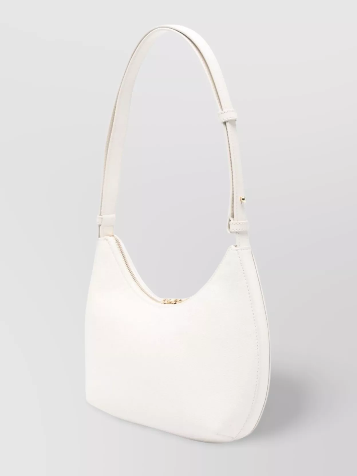 Furla Textured Shoulder Bag With Adjustable Strap And Gold-Tone Hardware