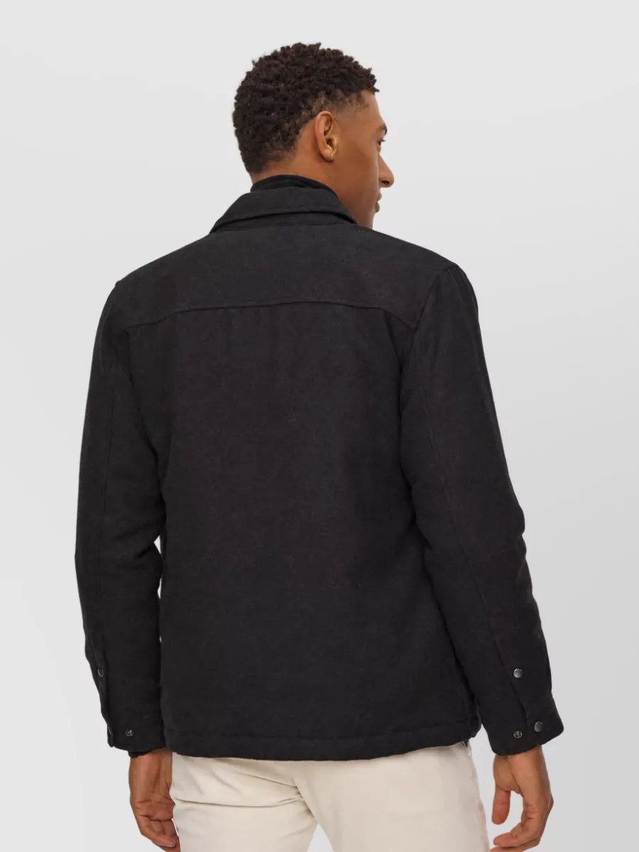Woolrich Wool Single Breasted Coat