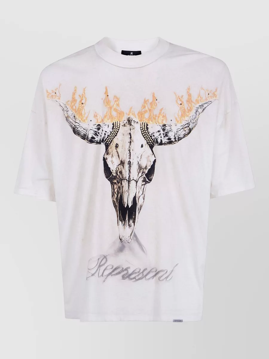 Represent Graphic Cotton T-Shirt