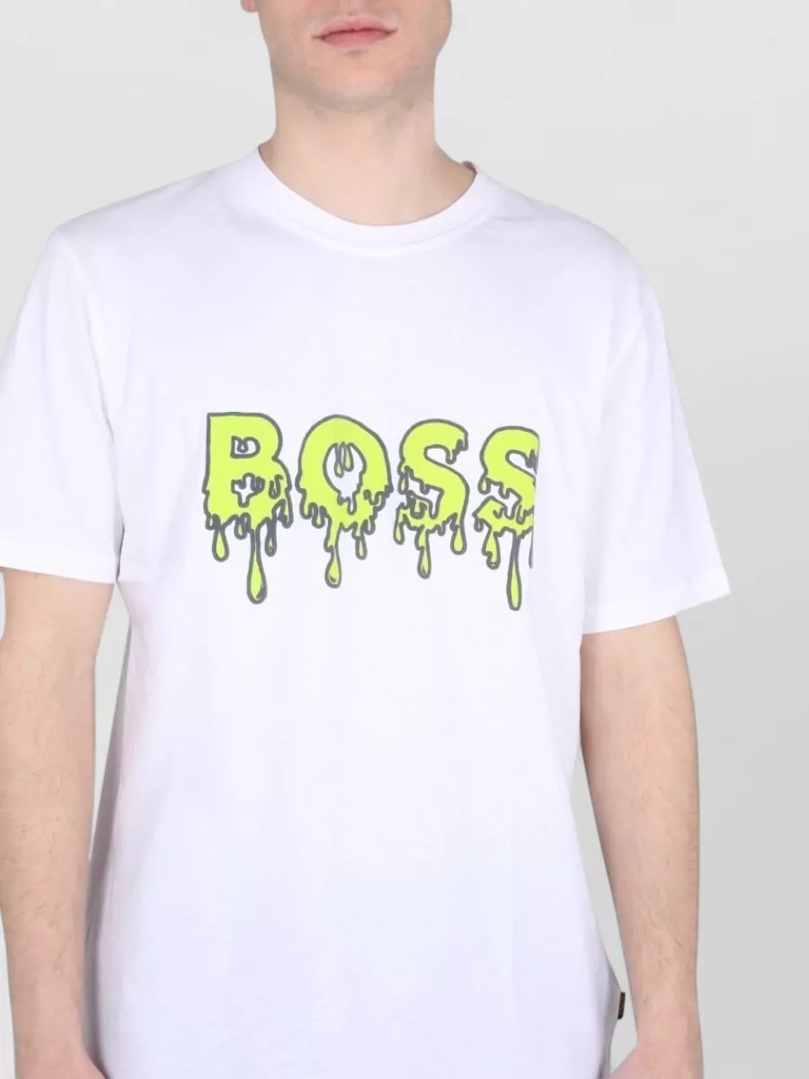Boss Logo Print T-Shirt
