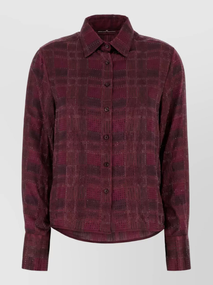 Ermanno Scervino printed silk shirt