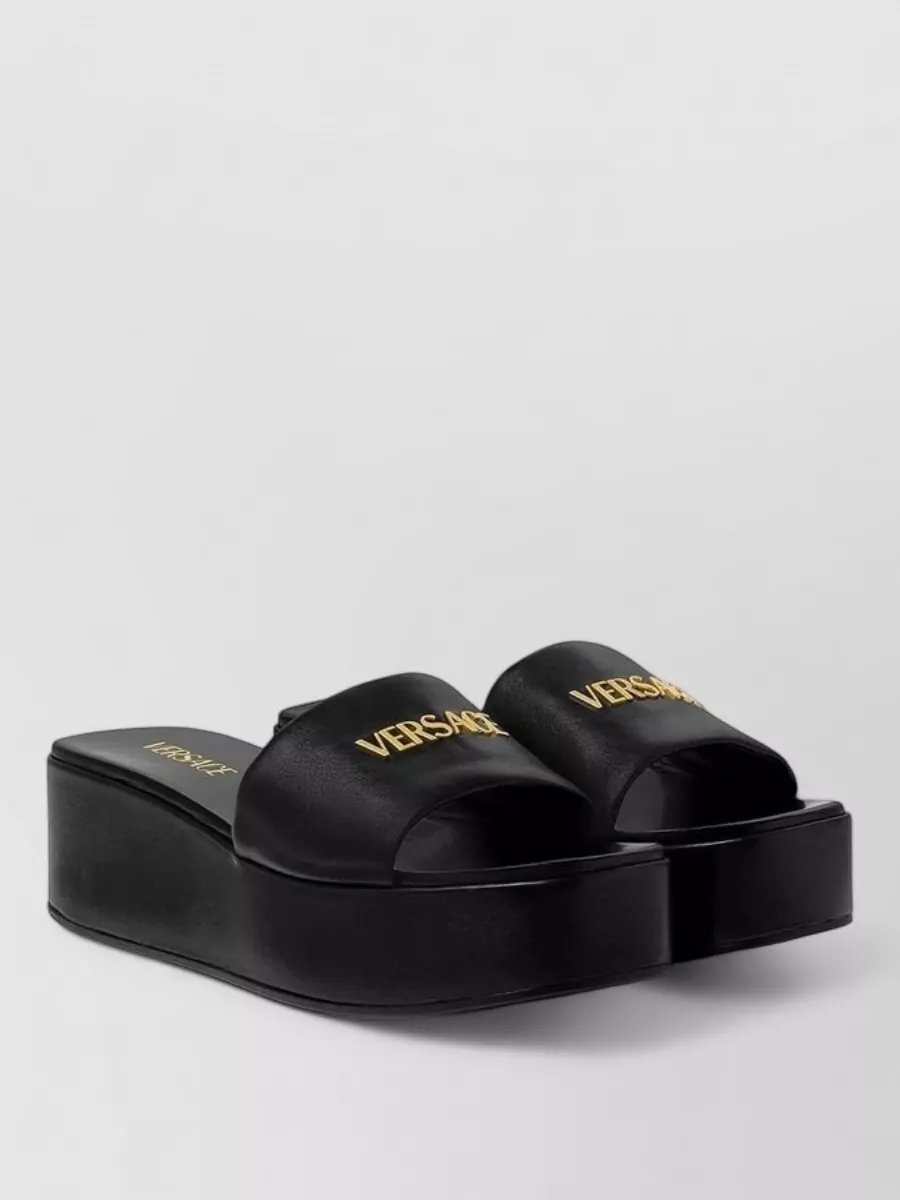 Versace leather mules