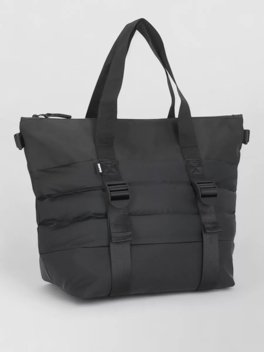 Rains Quilted Shopper Tote Bag Shoulder Strap