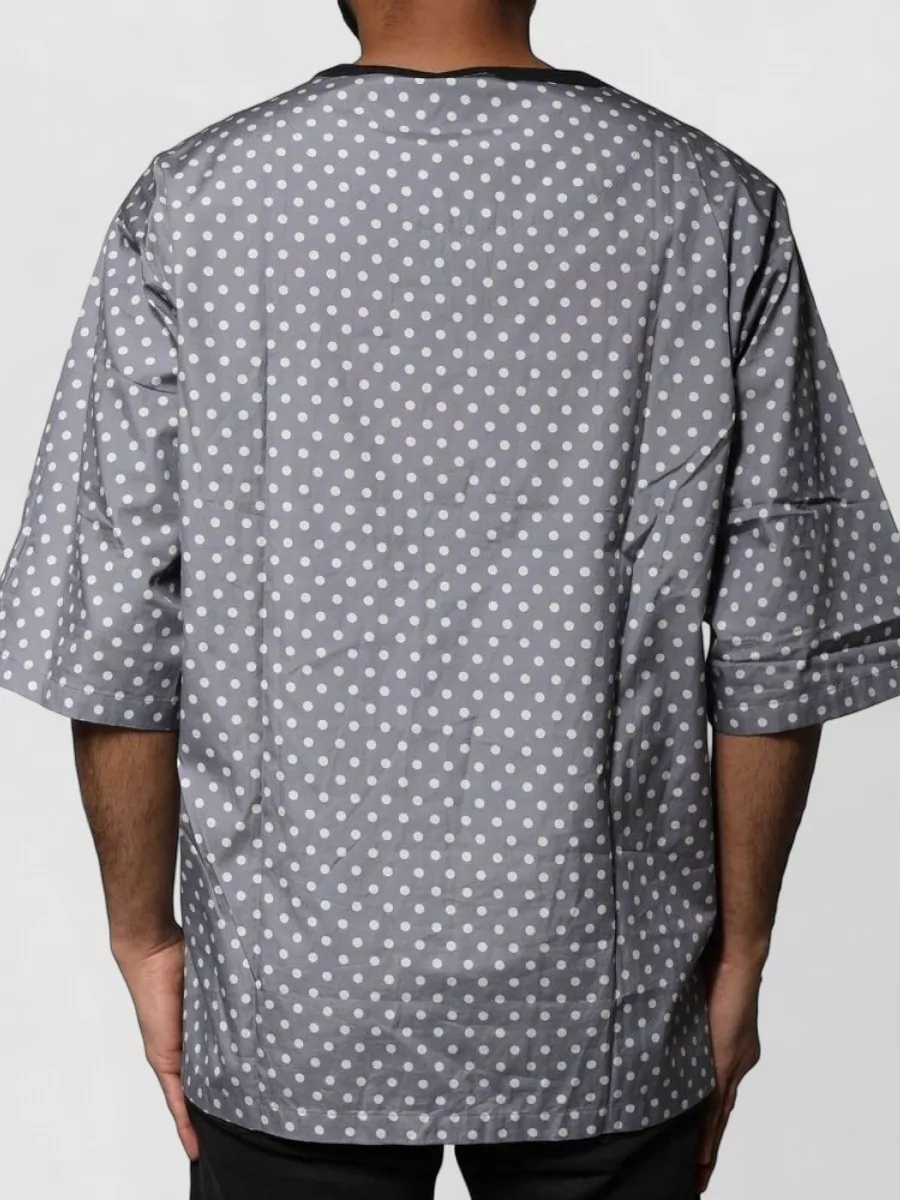 Dolce&Gabbana Cotton Printed Crew Neck T-Shirt