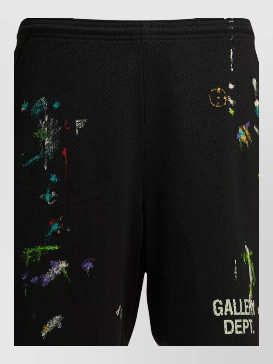 Gallery Dept. Graphic Mesh Knee Length Shorts