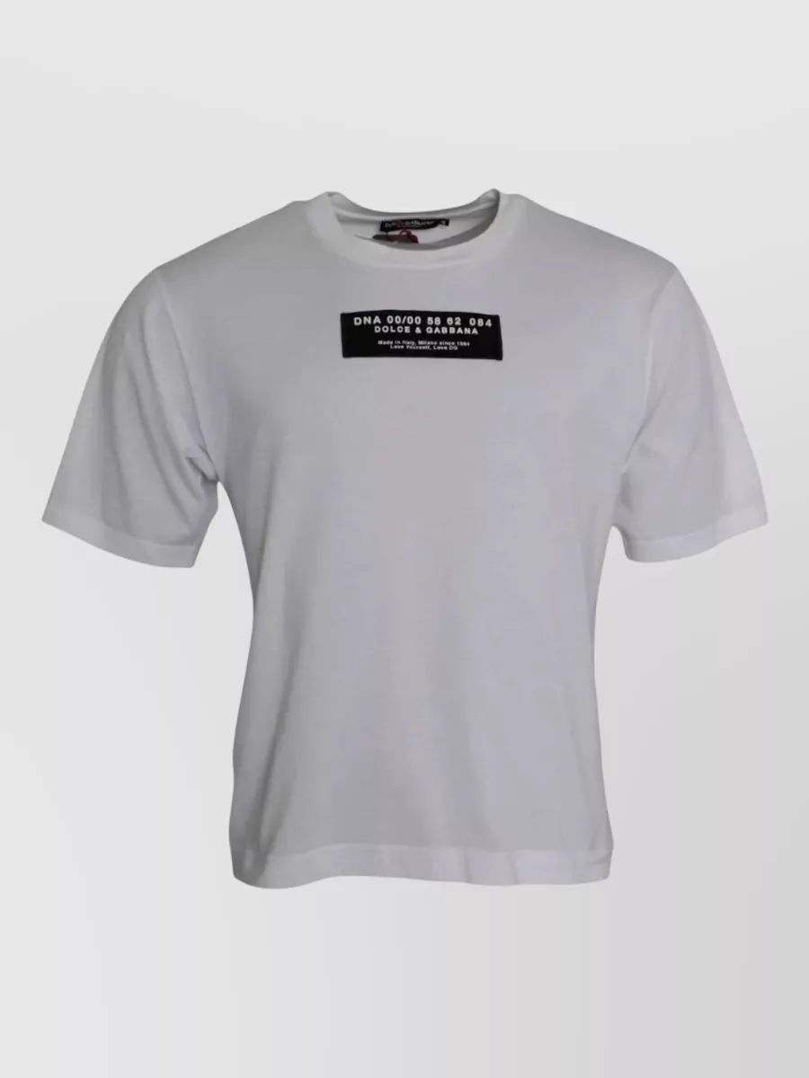 Dolce&Gabbana cotton short-sleeve t-shirt