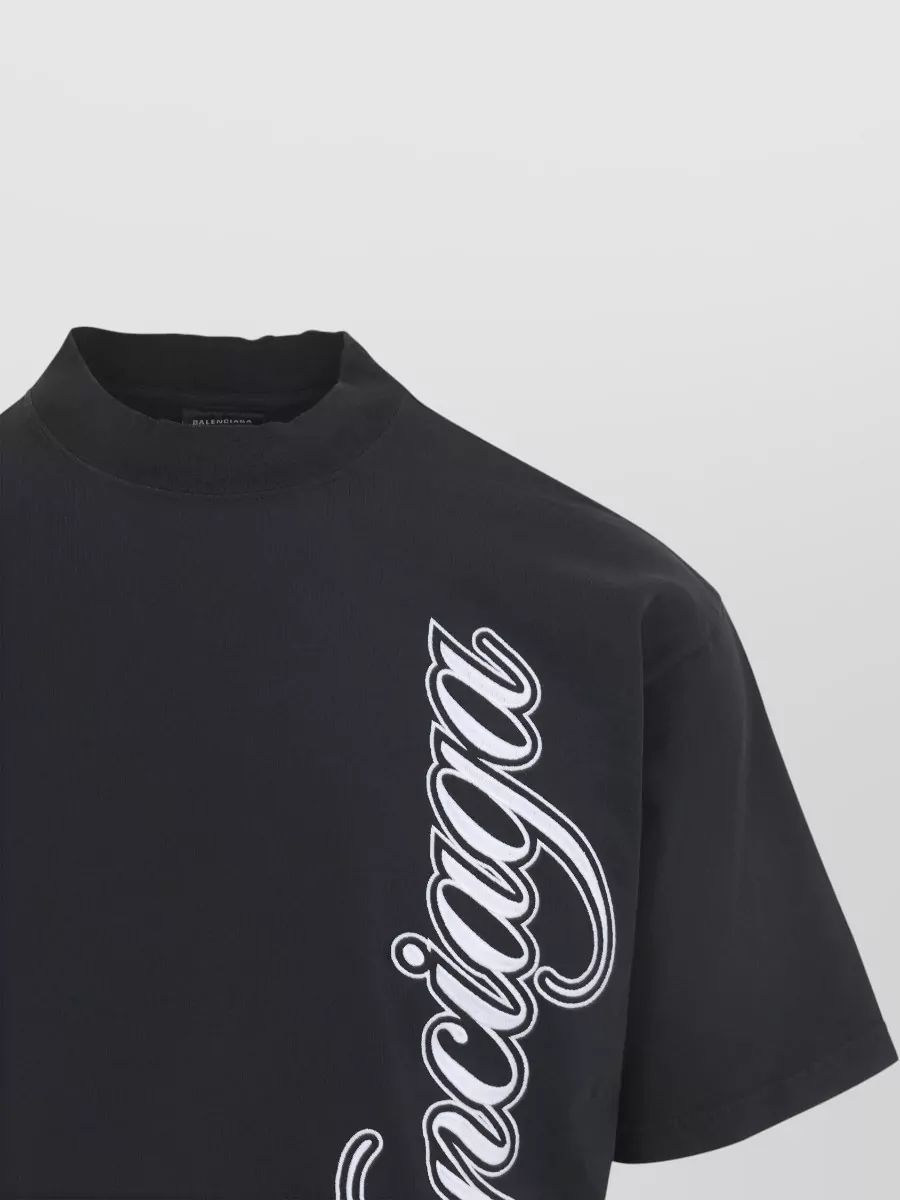Balenciaga Cotton Medium Fit T-Shirt