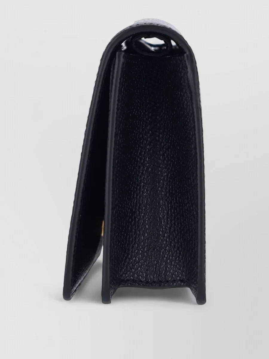 Valentino Garavani Vlogo Signature Mini Leather Clutch Bag