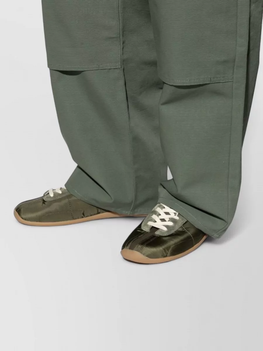 Kenzo Nylon Low-Top Sneakers