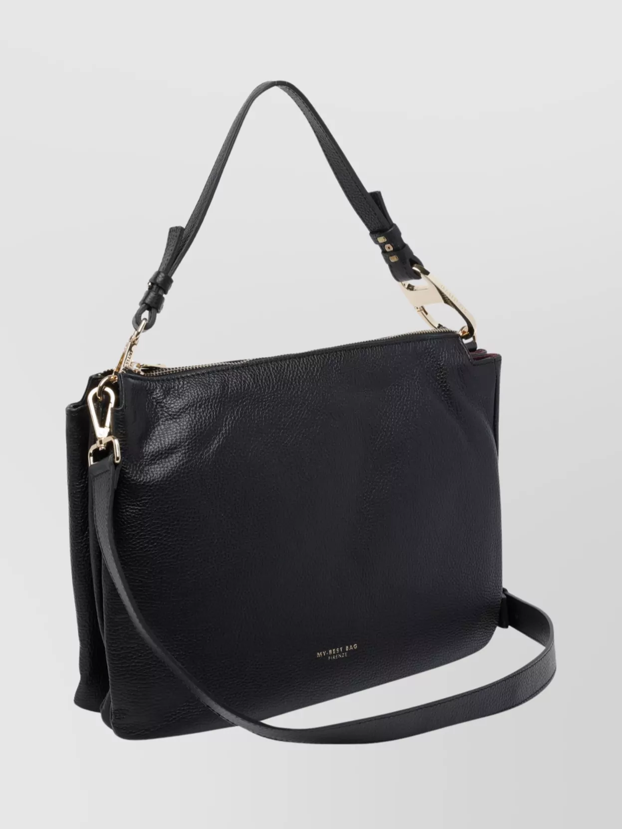 My Best Bag Firenze Leather Shoulder Bag Adaptable Strap