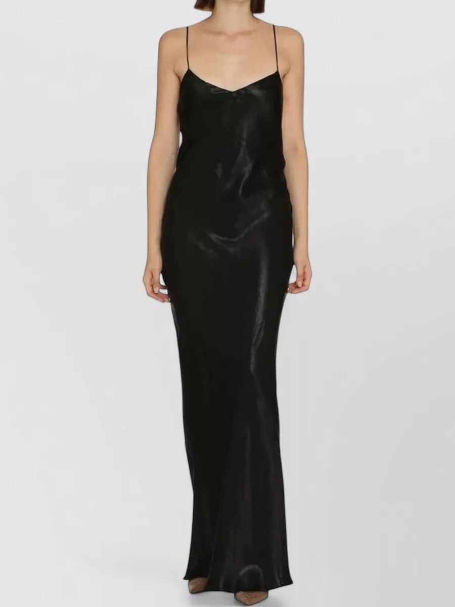 Saint Laurent acetate maxi dress