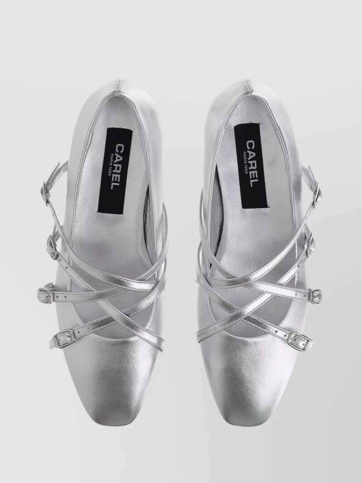 Carel Paris Eloise Leather Ballet Flats
