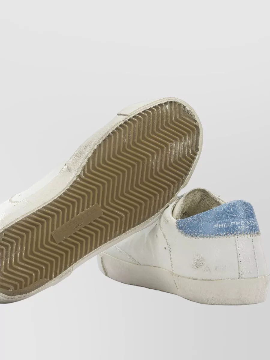 Philippe Model Sneakers Low Top Contrast Heel Tab