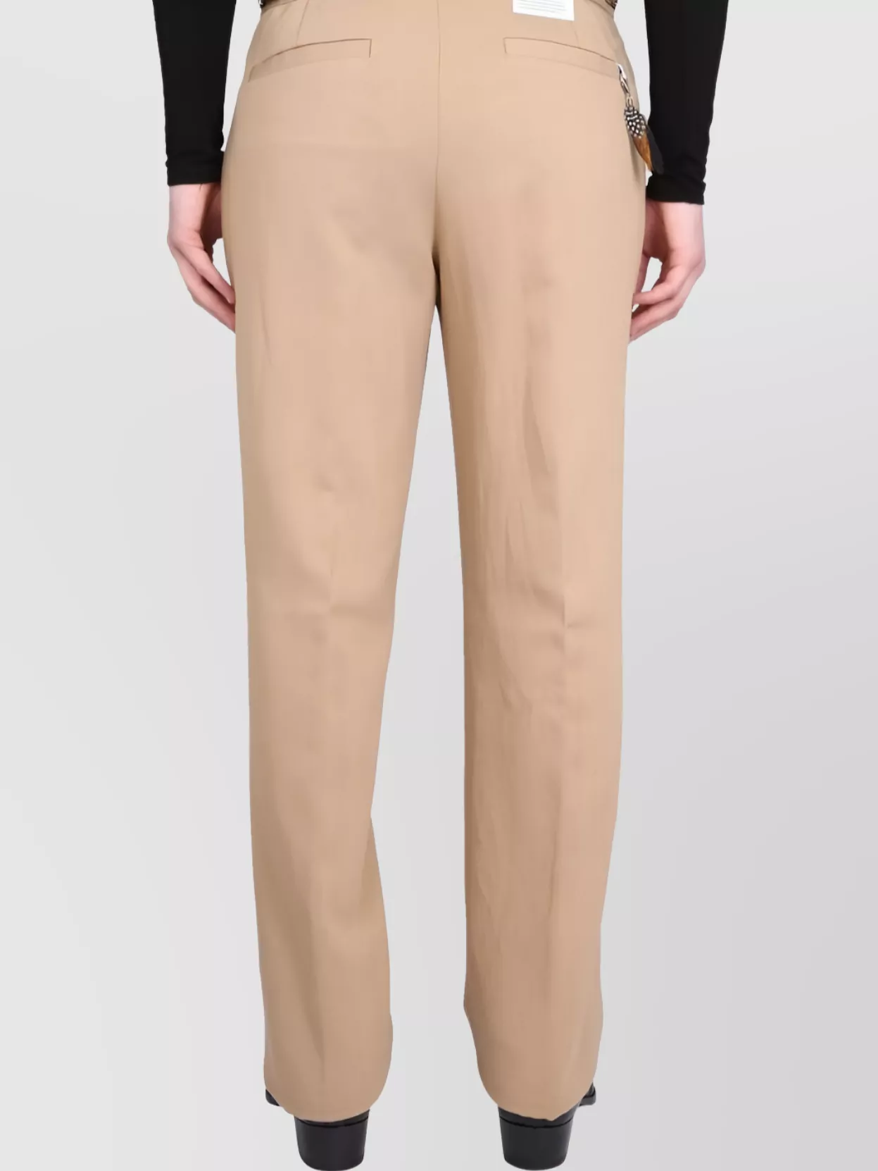Pt Torino Regular-Fit Straight-Leg Trousers