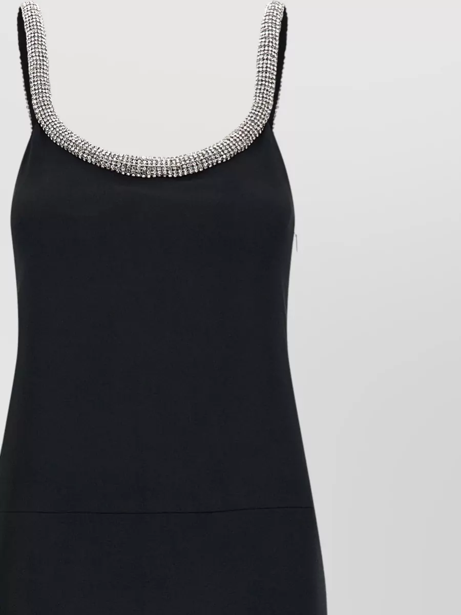 Tom Ford Embellished Neckline Sleeveless Floor Length Dress