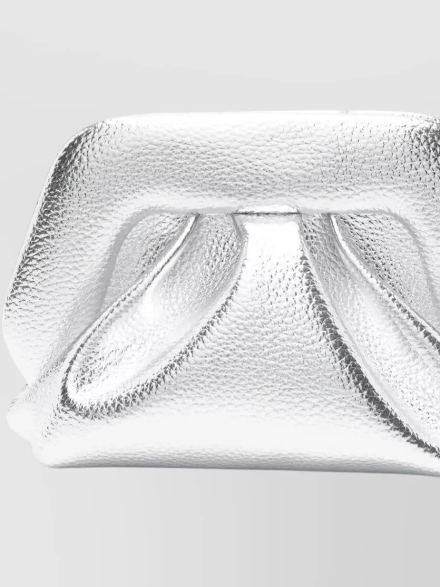 Themoiré Bios Small Clutch Bag Top Handle Strap