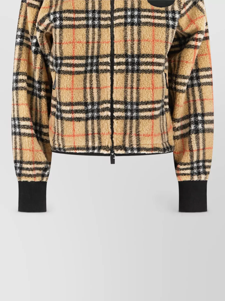Burberry Cashmere Fitted Jacket
