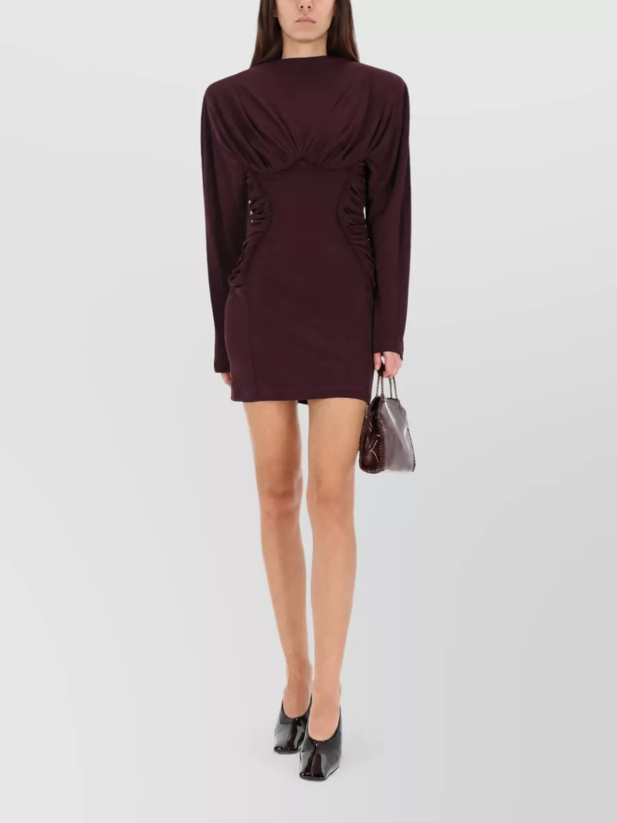 Stella Mccartney pleated mini dress
