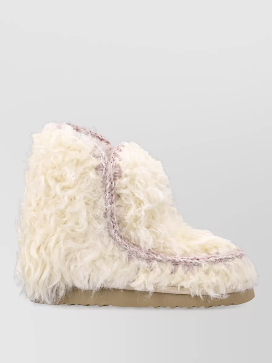 Mou Lamb Fur Slippers