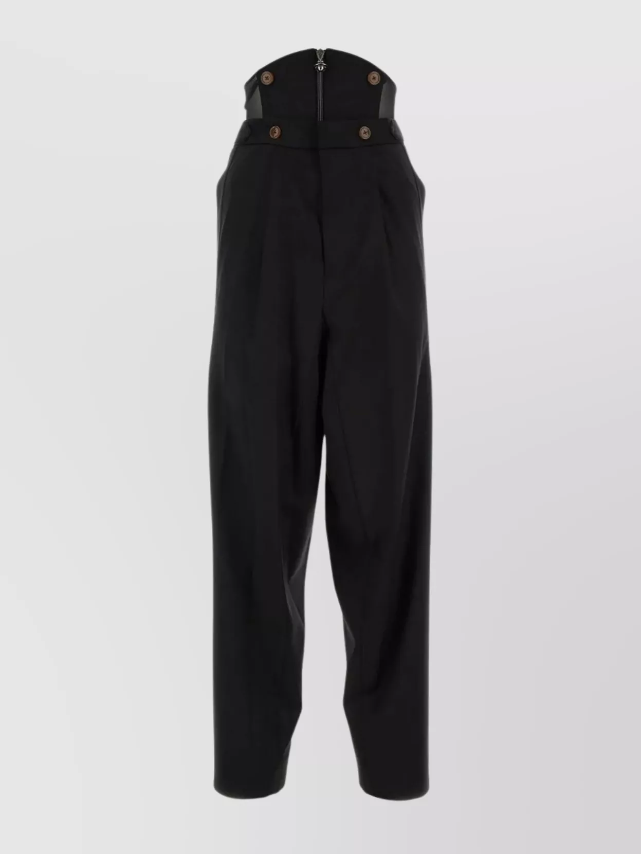Shop Vivienne Westwood High-waisted Wide Leg Trousers