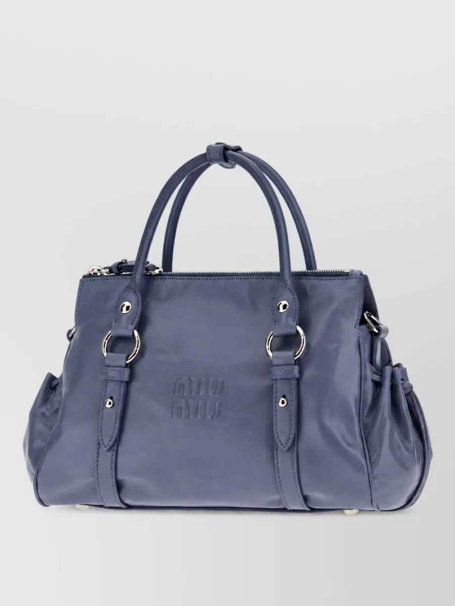 Miu Miu na calf leather tote bag