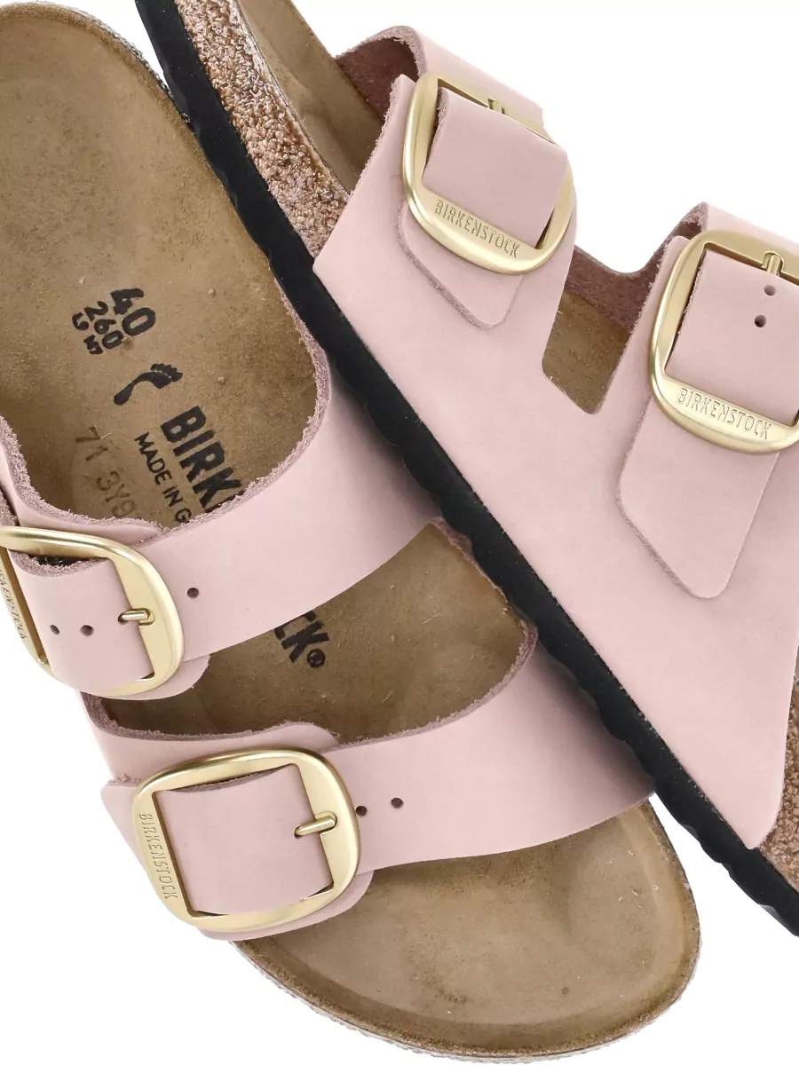Birkenstock Leather Flat Sandals