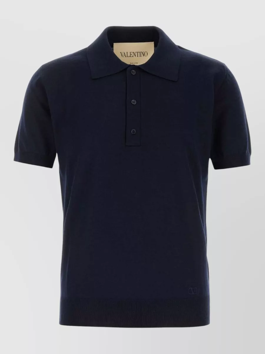 Valentino Garavani wool polo shirt
