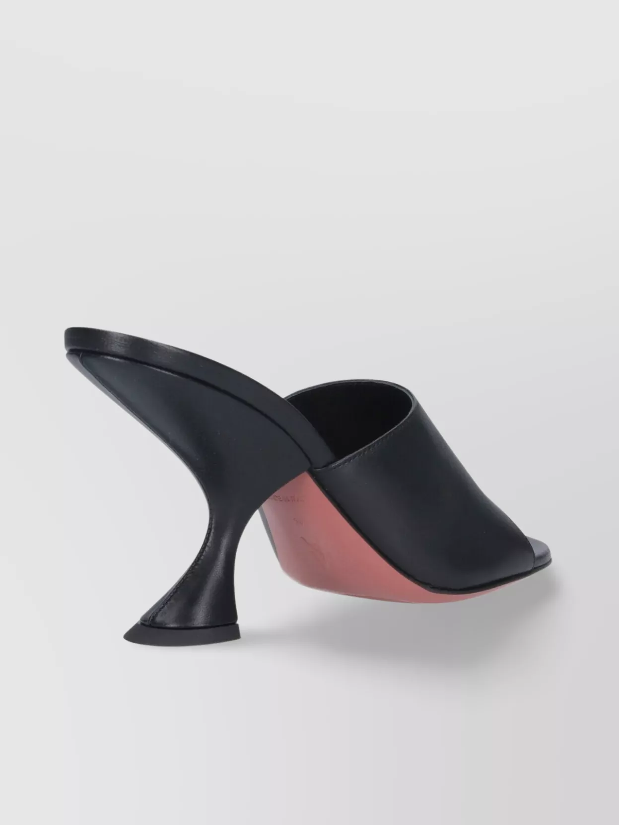 Amina Muaddi Open Toe Heel Design Pumps