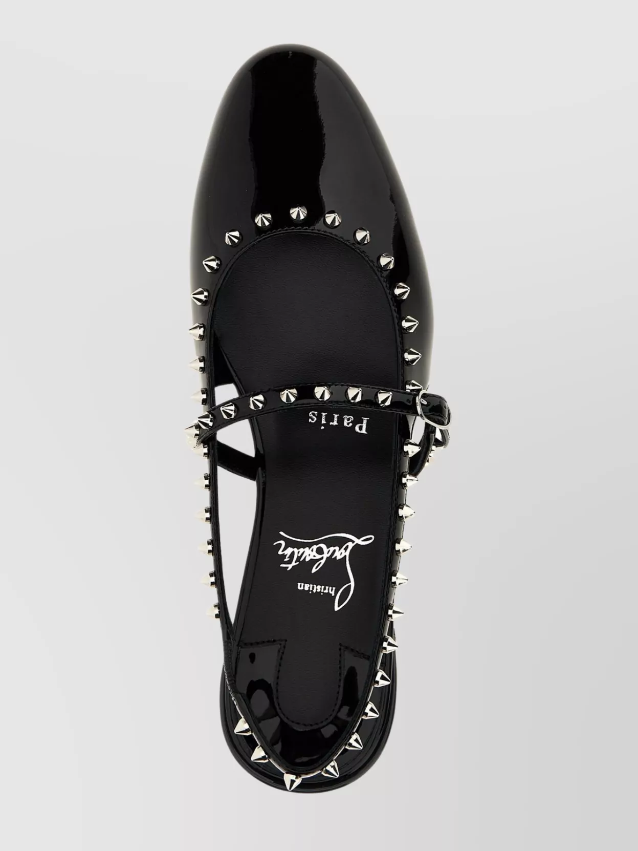 Christian Louboutin 'Janispikes' Slingbacks Studded Embellishments