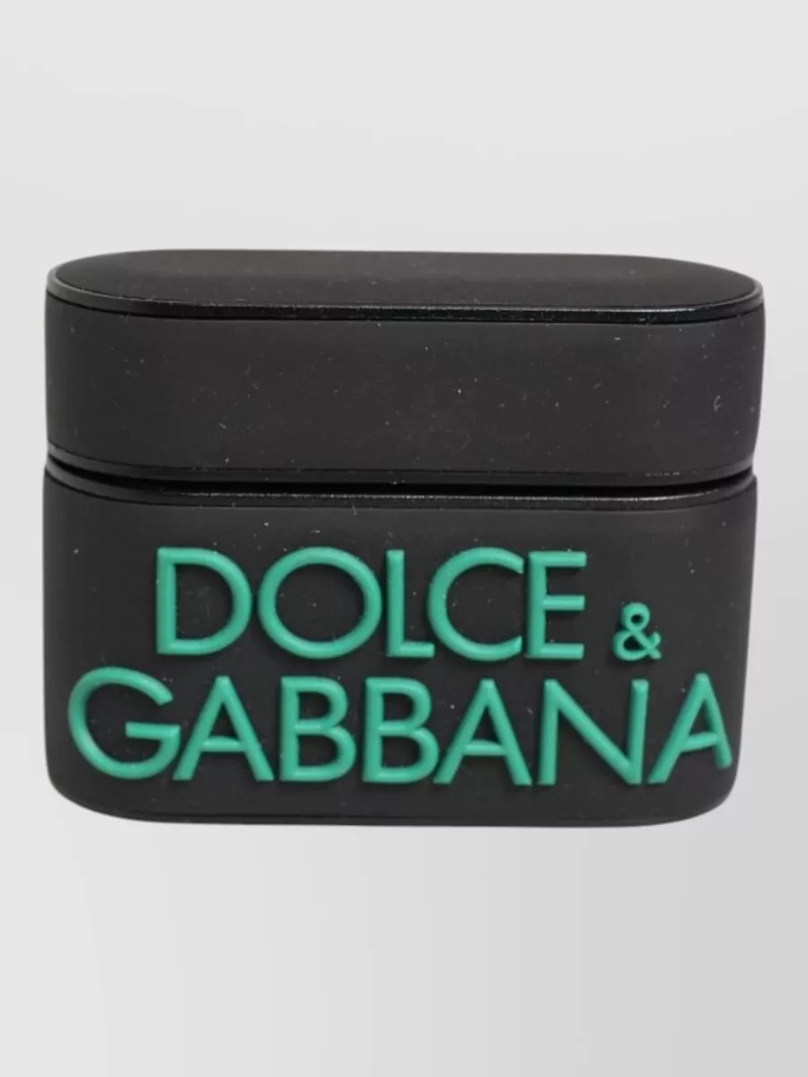 Dolce&Gabbana logo embossed airpods case