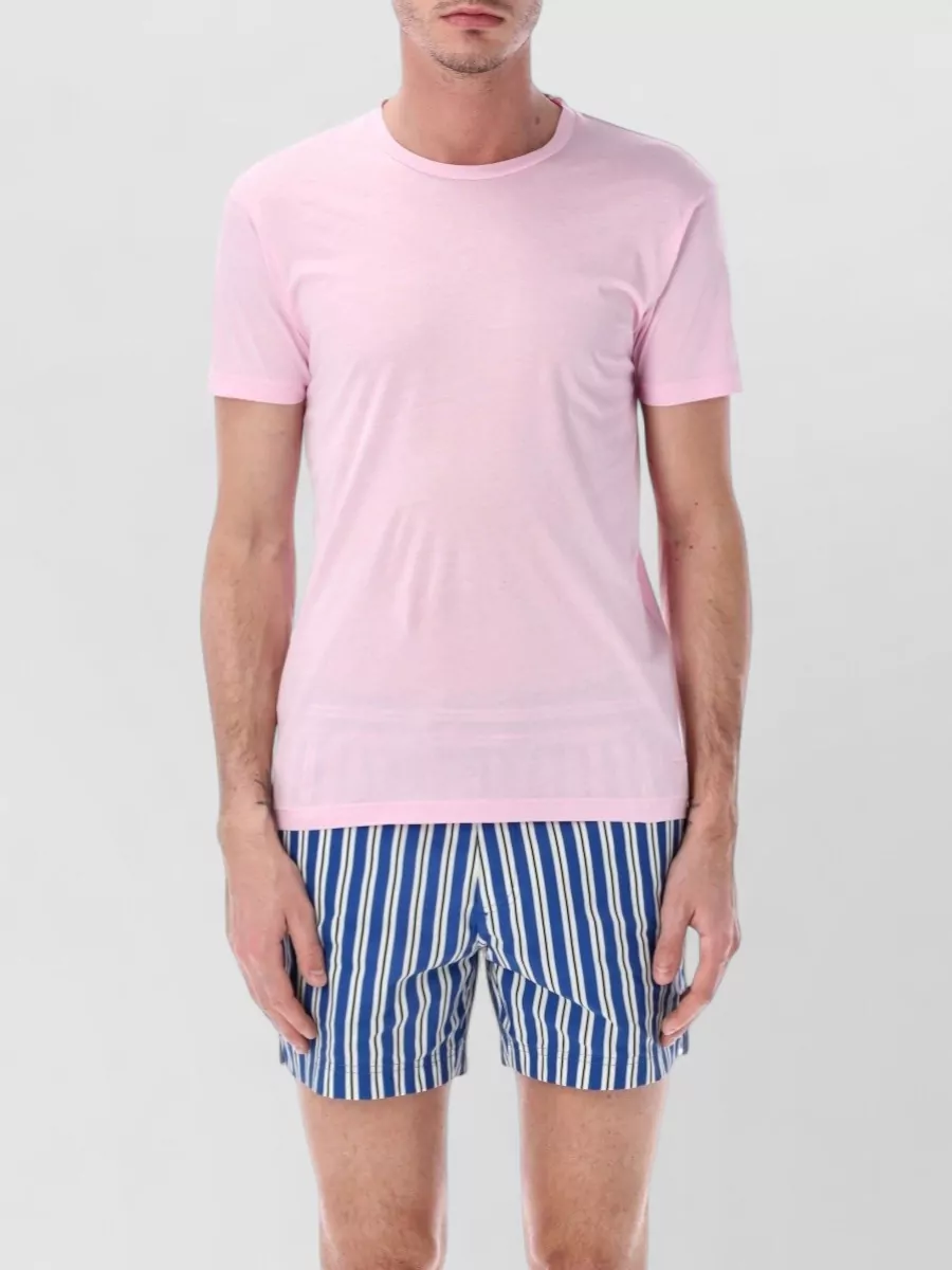 Tom Ford Silk blend short sleeve t-shirt
