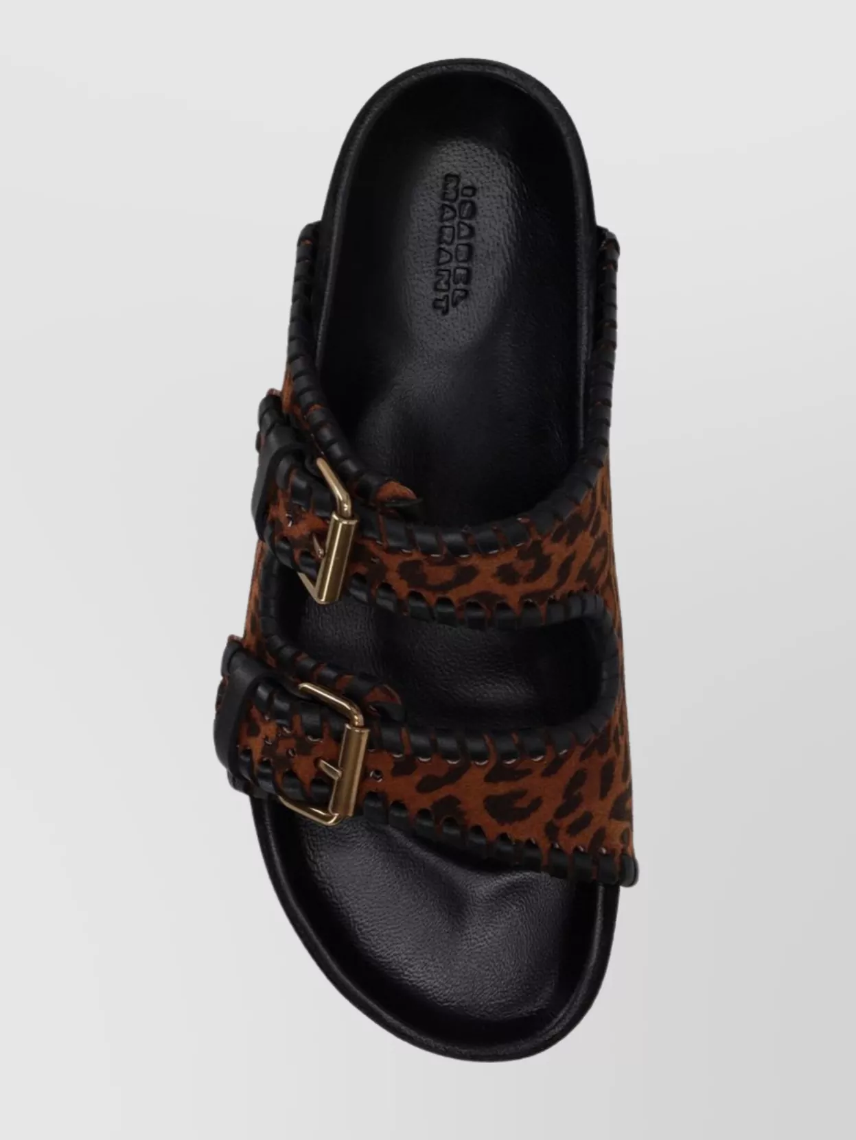 Isabel Marant Animal Print Flat Sole Sandals