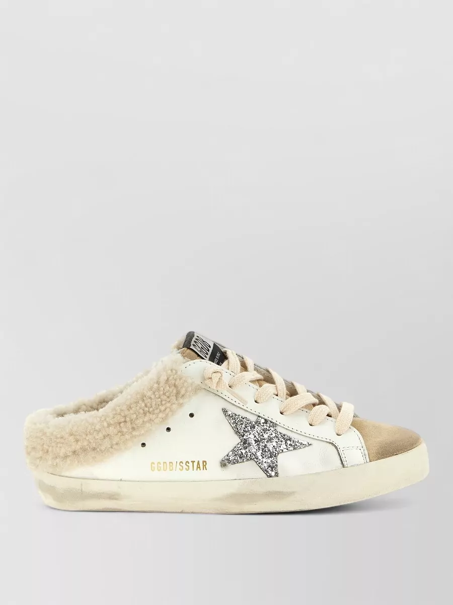 Golden Goose Leather Low-Top Sneakers
