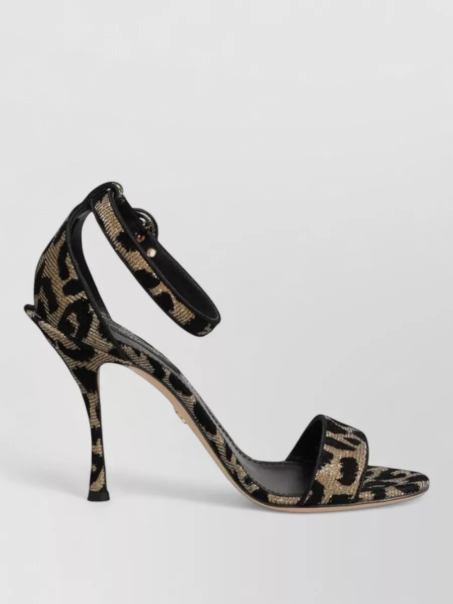 Dolce&Gabbana Leopard Ankle Strap Pumps