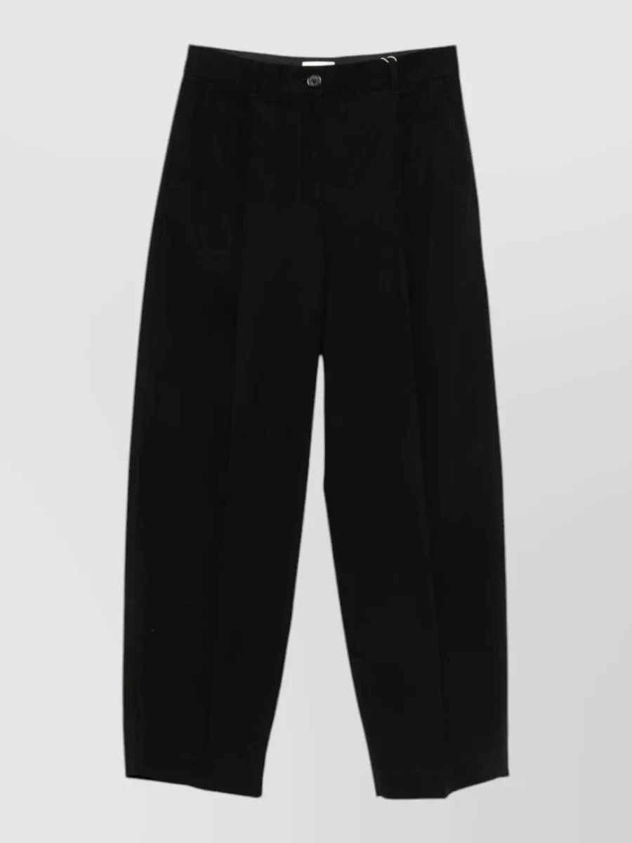 Totême pleated wide-leg suit trousers