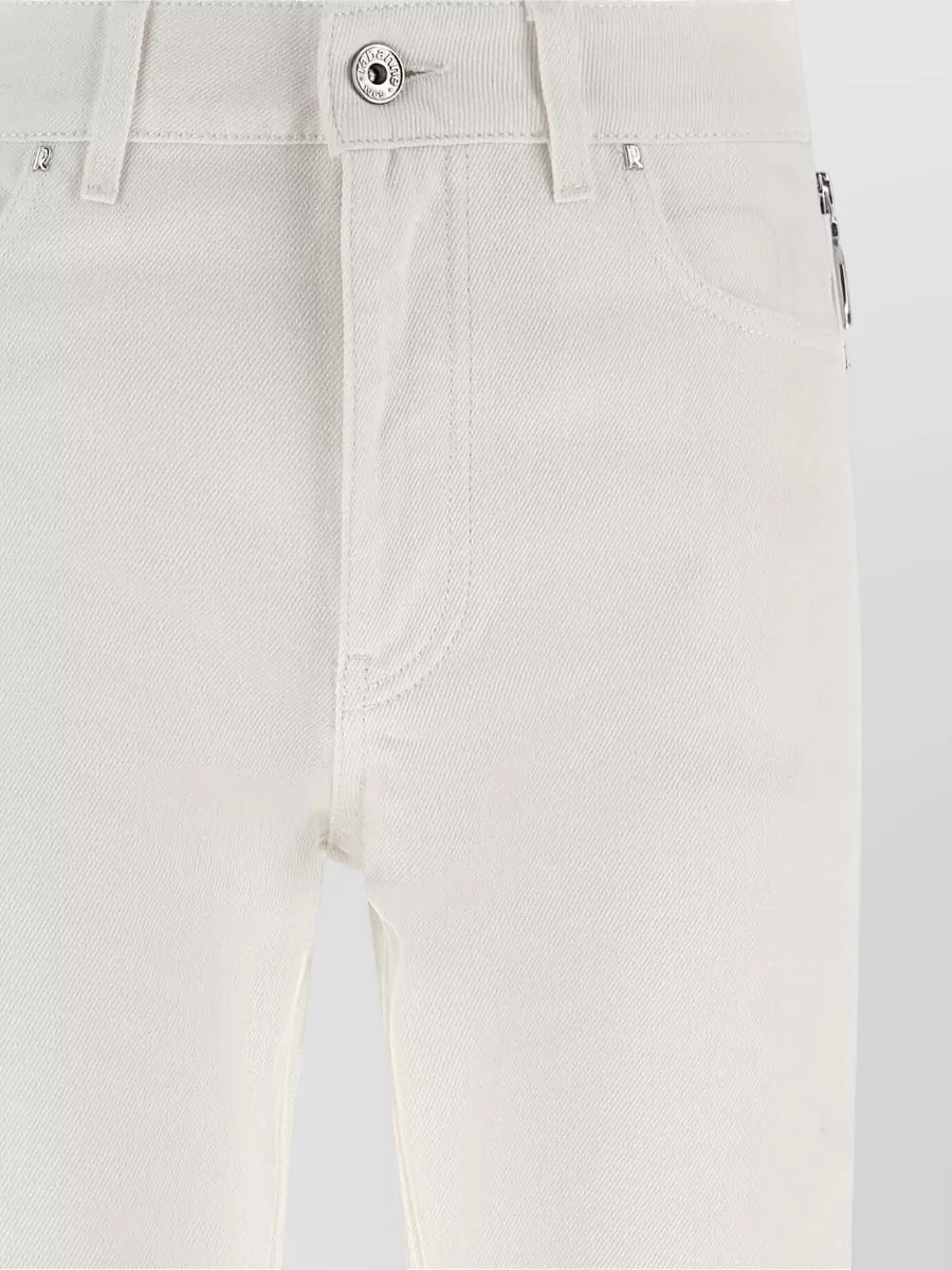 Paco Rabanne Cropped Denim Trousers