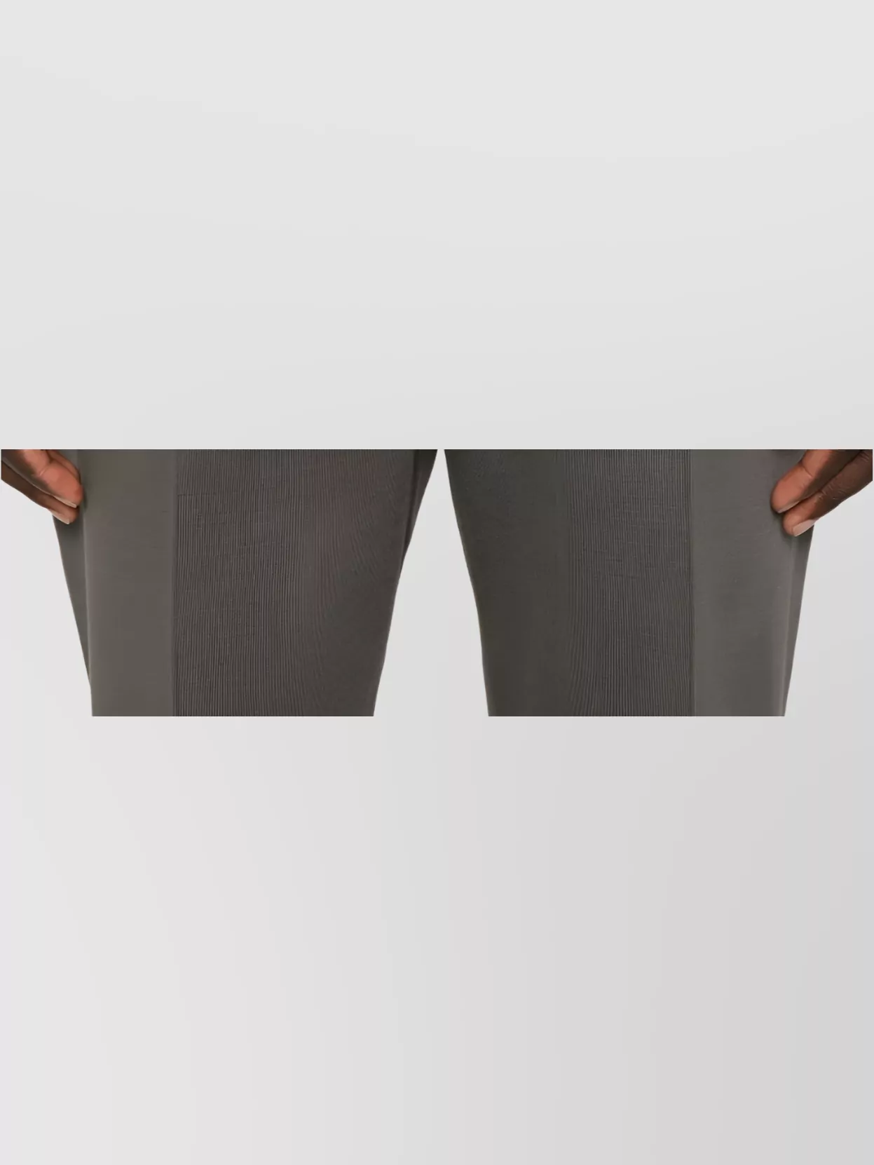 Emporio Armani Relaxed Fit Trousers Cuffed Hems